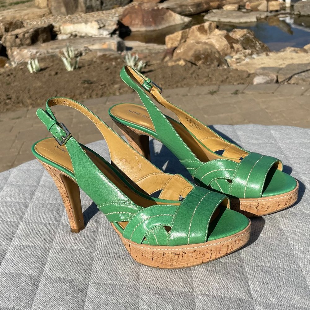 COPY - Nine West Slingback Platform Sandal - Picture 3 of 11